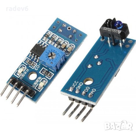 Модул за следене на линия TCRT5000, Ардуино / Arduino