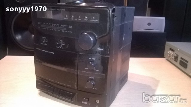 quelle mc-5 stereo cd/tuner/cassette-внос швеицария, снимка 1 - Ресийвъри, усилватели, смесителни пултове - 14785625