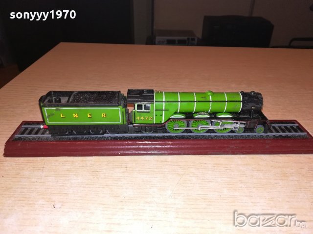 lner flying scotsman-ретро колекция-внос швеицария-30х6х5см, снимка 10 - Колекции - 20894089
