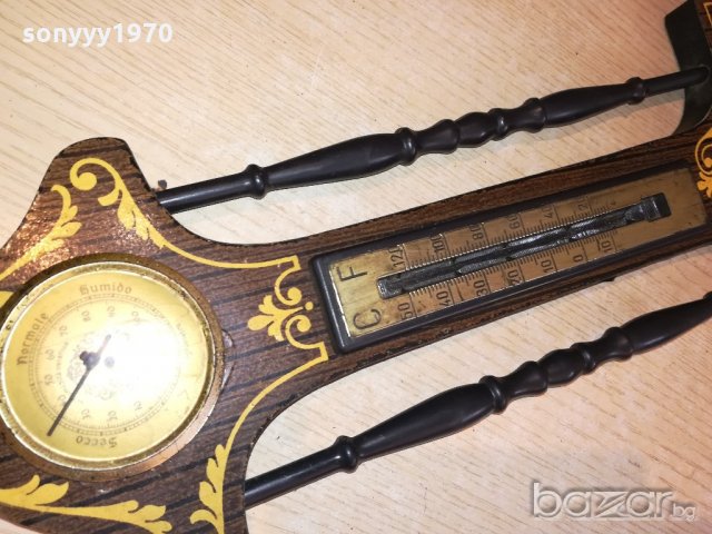 ретро колекция-часовник хидро барометър-внос швеицария, снимка 13 - Колекции - 20290337