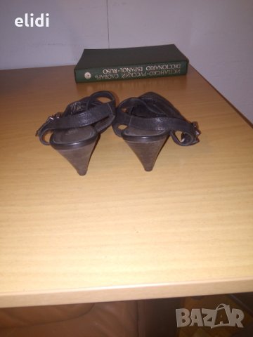 № 38.5 CYPRES естествена кожа Made in Italy, снимка 4 - Дамски обувки на ток - 25944886