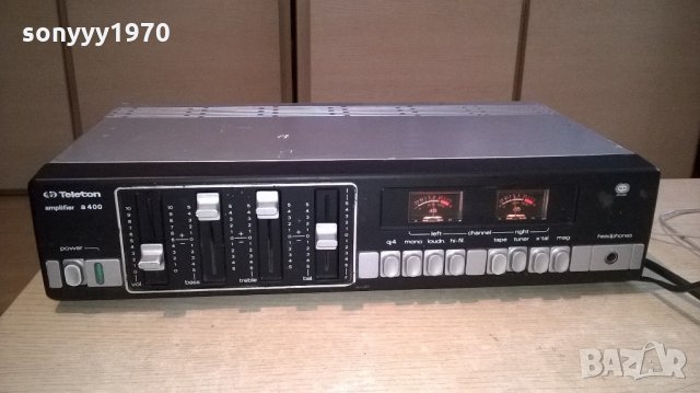 teleton a400 hifi stereo amplifier-внос швеицария, снимка 9 - Ресийвъри, усилватели, смесителни пултове - 21902502