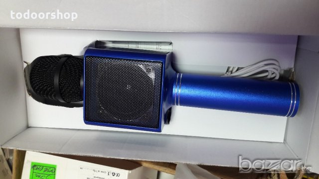 Bluetooth микрофон за караоке , снимка 7 - Аудиосистеми - 19780110