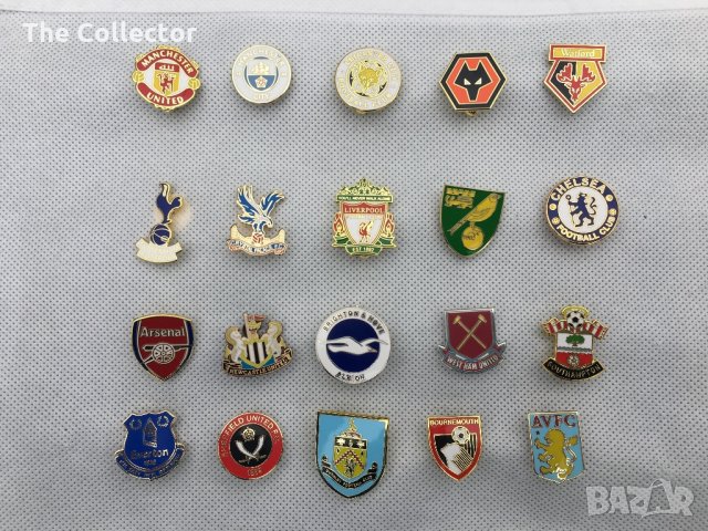 Футболни значки Англия - Pin badges UK, снимка 1 - Колекции - 25553600