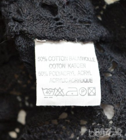 Дамска блуза черна, снимка 3 - Блузи с дълъг ръкав и пуловери - 23444979