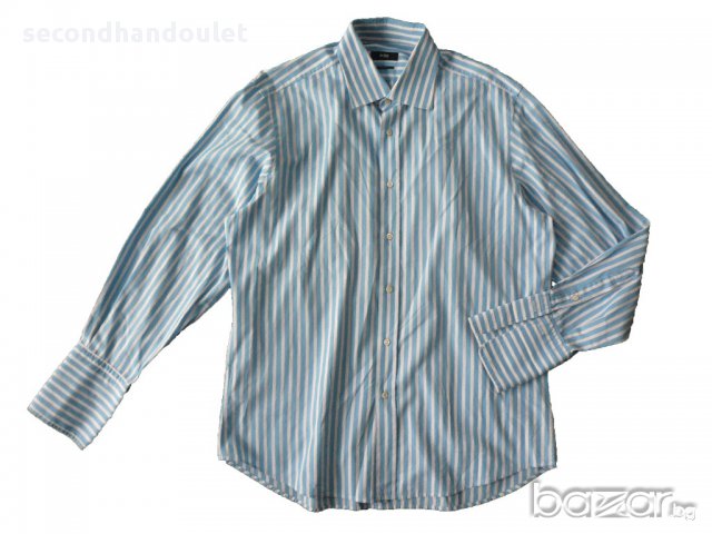 HUGO BOSS мъжка риза като нова, снимка 1 - Ризи - 17619975