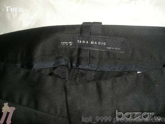 Черен панталон на ZARA М-ка, снимка 2 - Панталони - 18189240
