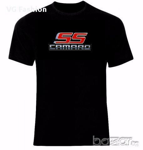 Chevrolet Camaro SS Emblem Logo Тениска Мъжка/Дамска S до 2XL, снимка 1