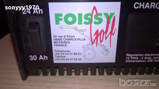 Foissy golf charger 12v/4amp-зарядно-внос швеицария, снимка 6 - Други спортове - 16652516