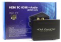 HDMI audio extractor сплитер SPDIF + стерео аудио, снимка 4