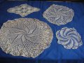 16 бр Дантелени покривки Плетени Покривки  на една кука за маса Тишлайфери Карета