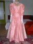 Бална рокля във викториански стил в коралов цвят, снимка 10