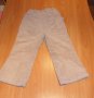 Ватирани дебели джинси в бежово 2-3г., снимка 2