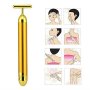 Масажор за лице тяло за подмладяване на кожата - Beauty Bar 24k Golden Pulse, снимка 5