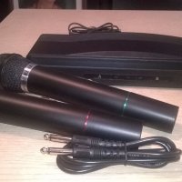 безжични микрофони с приемник с антени, снимка 7 - Микрофони - 19288462