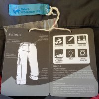 Нов френски спортен туристически панталон лиосел евкалипт Tеncel Lyocell лиоцел , снимка 8 - Панталони - 23995947