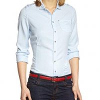 g-star lynn slim dnm shirt wmn - страхотна дамска риза, снимка 1 - Ризи - 25082168