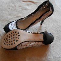 100 % кожа официални обувки Mario Lucci , снимка 9 - Дамски елегантни обувки - 22046349