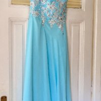 Красива Шаферска -Бална рокля -Светло синя, снимка 4 - Рокли - 19730500