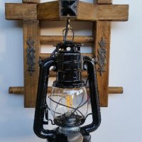 Стенна лампа фенер - Ретро аплик винтидж, снимка 15 - Лампи за стена - 21071295