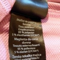 Дам.тениска-"INOC"-/полиестер+ликра/-св.лилава. Закупена от Италия., снимка 10 - Тениски - 21998289