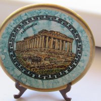  Декоративна чиния от Гърция-1, 2, снимка 1 - Статуетки - 25617886