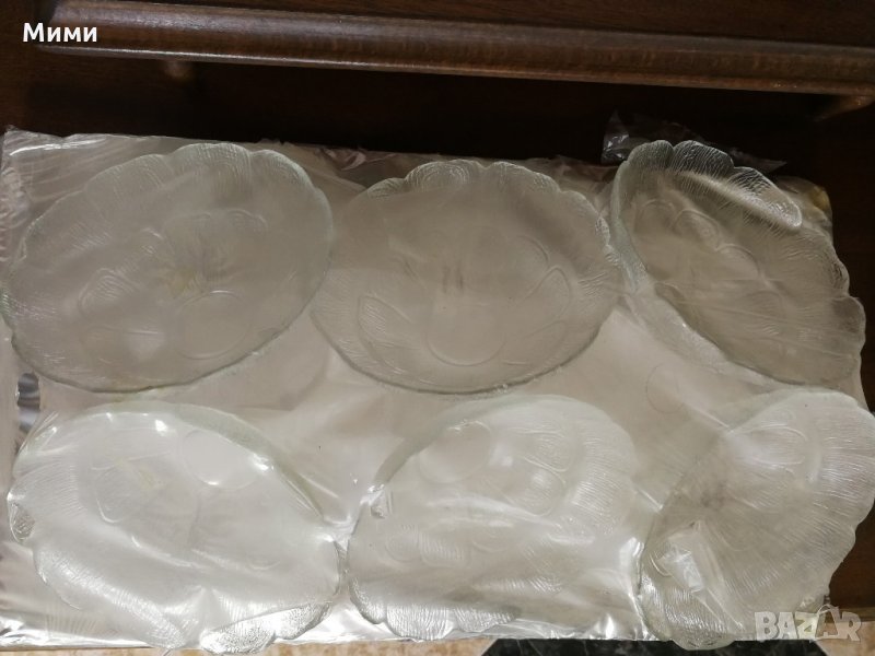 нови бяли купички с цвете , снимка 1