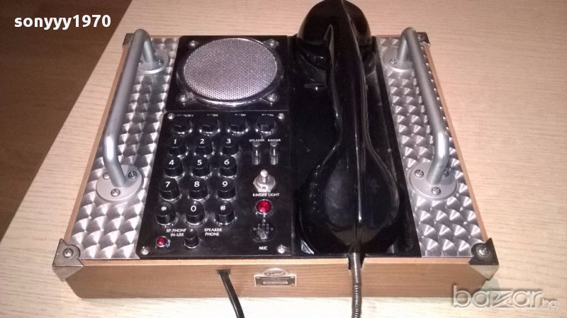 VINTAGE Hands-free telephone-new york-paris-ретро колекция-внос швеицария, снимка 1