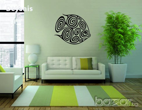 Стикер за стена - риба, снимка 1