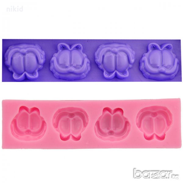 Гарфилд Garfield  силиконов молд форма за украса декор торта фондан мъфин , снимка 1