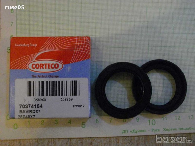 Семеринги "CORTECO - 28 x 40 x 7 FPM" комплект, снимка 1