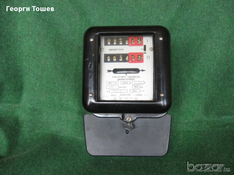 Продавам електромери, механични, втора употреба, напълно годни за експлоатация., снимка 1