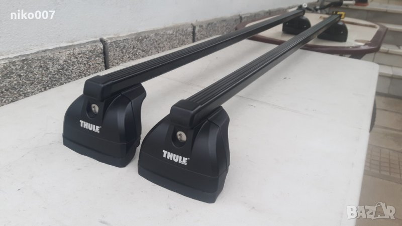 thule-волво v40cc-volvo v40cc-багажник-греди-релси-рейки-автобокс, снимка 1