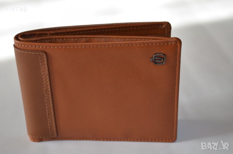 Piquadro CUBE с RFID защита луксозен портфейл за 16 карти, снимка 1