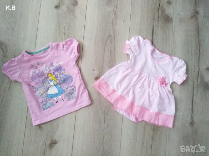 Бебешка тениска-рокля, снимка 1