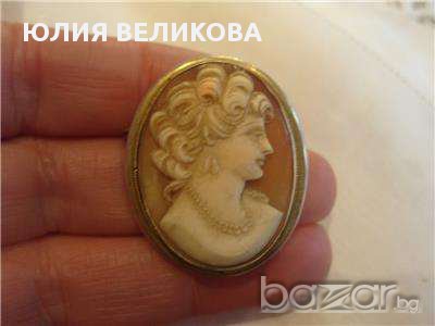  Камея в сребърен обков 3 , снимка 1
