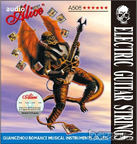 Струни за електрическа китара Alice A506, снимка 1