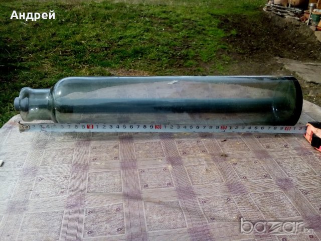 Старинна бутилка,шише #3, снимка 3 - Антикварни и старинни предмети - 20993526