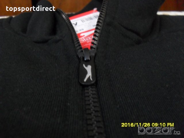 Slazinger 100%оригинал Cпортно горнище 1/4цип ватирано внос Англия., снимка 7 - Блузи - 20261211