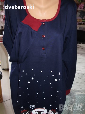 Нощници за дами - интерлог, снимка 8 - Нощници - 23272837