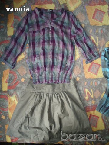 Блузка Оfelia и пола Vero Moda- S-M-размер, снимка 2 - Поли - 15845500