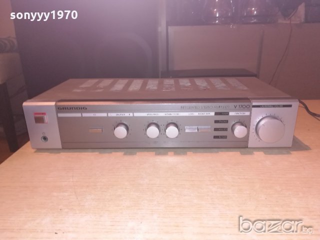 grundig v1700-amplifier-made in japan-за ремонт-внос швеицария, снимка 3 - Ресийвъри, усилватели, смесителни пултове - 20187956