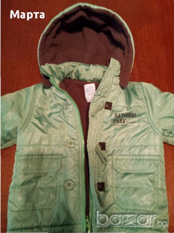 Намалявам!!!Детско зимно яке 24 месеца 86 см, снимка 5 - Бебешки якета и елеци - 16106176