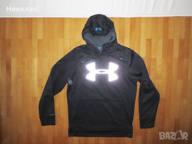 Under Armour Big Logo Fleece Hoodie, снимка 2 - Суичъри - 25116144