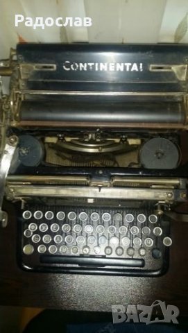 Пишеща машина Continental , снимка 2 - Антикварни и старинни предмети - 23583158