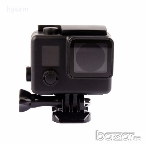 Водоустойчив корпус Black Series за GoPro Hero 3+/4, Черен, снимка 3 - Камери - 17825983