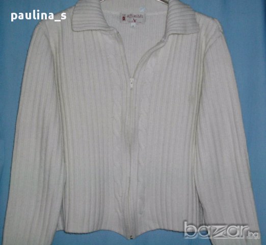 Къса мериносова жилетка като топ