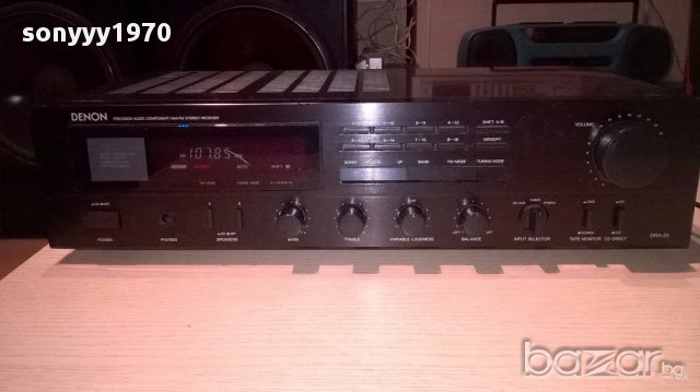 Denon dra-25 receiver-made in japan-внос швеицария, снимка 3 - Ресийвъри, усилватели, смесителни пултове - 14240634