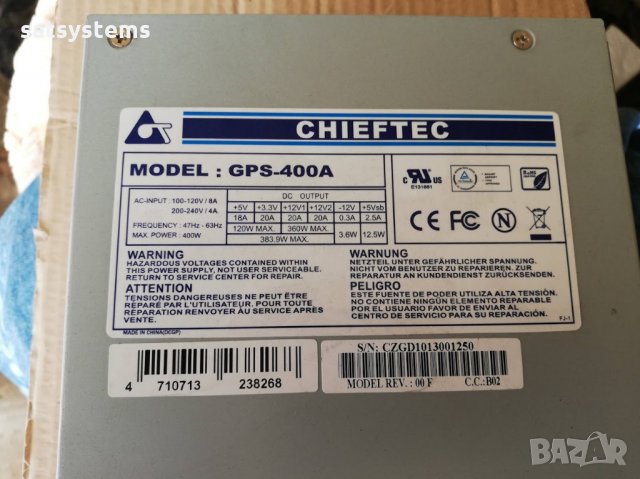 Компютърни захранвания Атх 