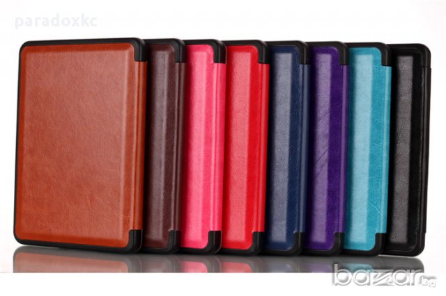 Калъф за New Kindle Touch 7-ма генерация 2014г., auto sleep фунцкия + протектор, чисто нов, снимка 7 - Електронни четци - 9326163